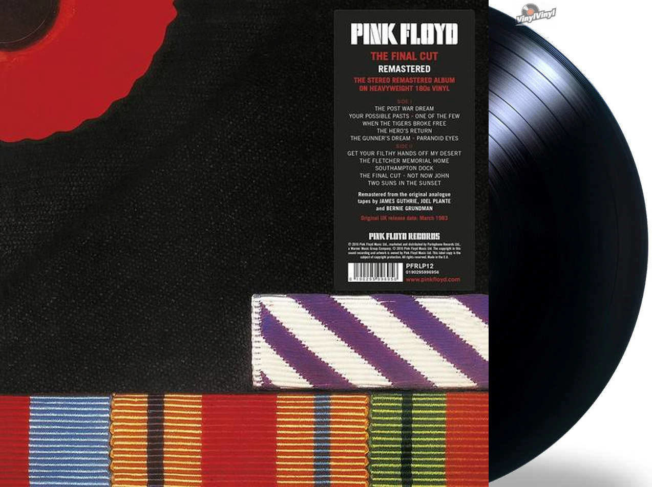 Pink Floyd Final Cut = remaster 180g vinyl= - VinylVinyl