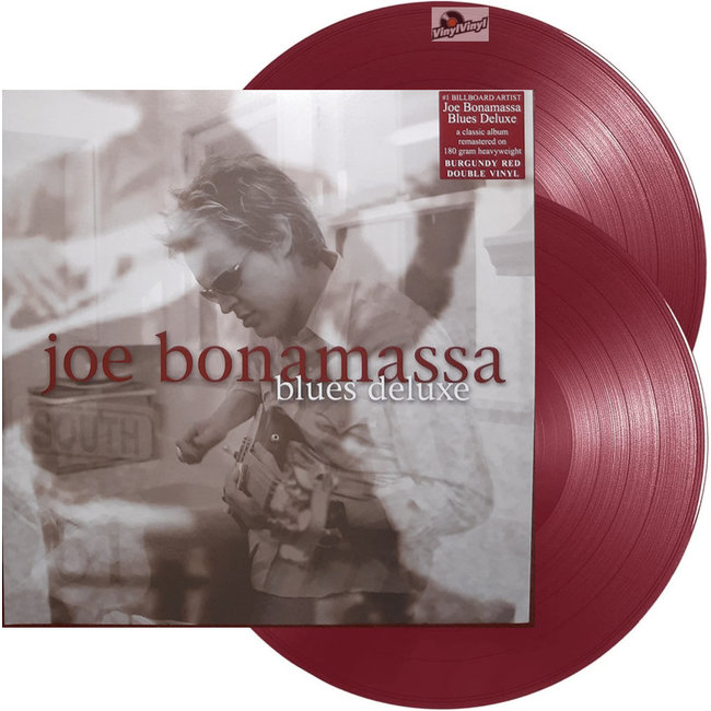 Joe Bonamassa Blues Deluxe = 180g Burgundy Red vinyl 2LP=