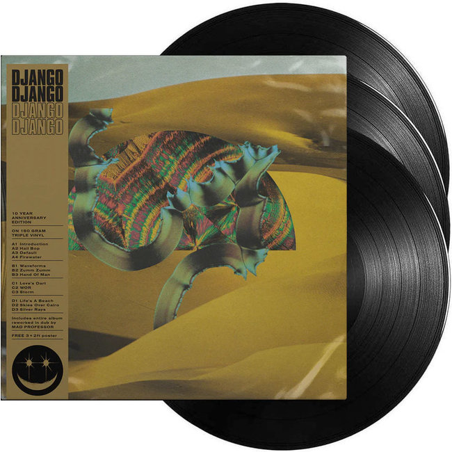 Django Django Django Django ( 10th anni )= 180g vinyl 3LP=