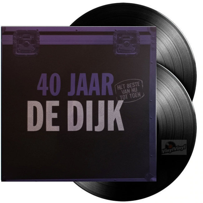 De Dijk 40 Jaar ( Het Beste van Nu tot Toen ) = 180g  vinyl 2LP=