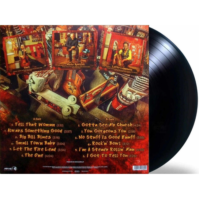 Micke Bjorklof  Let The Fire Lead (& Lefty ft. Chef ) (  vinyl LP )