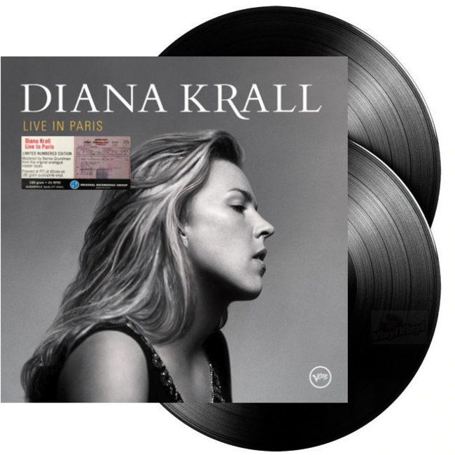Diana Krall - Live In Paris ( HQ vinyl 45rpm 2LP)