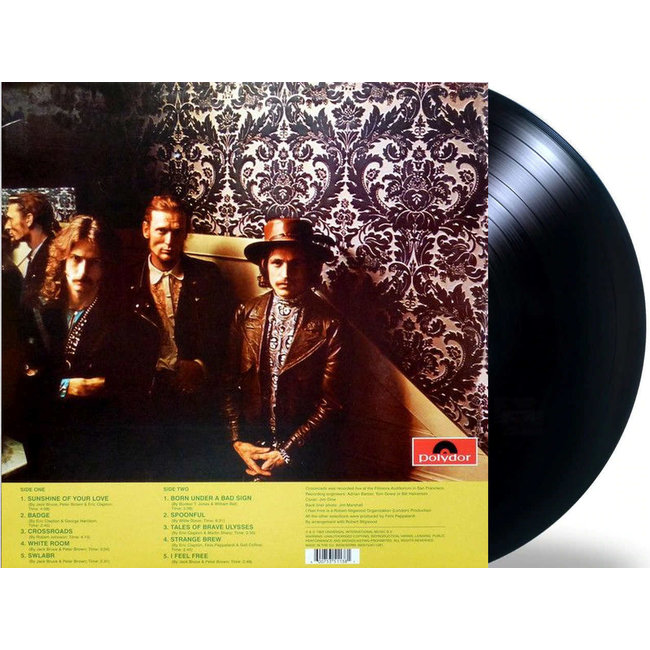 Cream Best of Cream (180g vinyl LP )