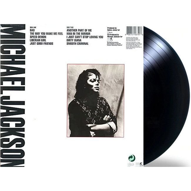 Michael Jackson Bad (  vinyl LP )