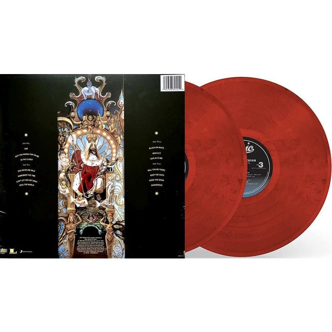 Michael Jackson Dangerous ( limited red vinyl 2LP )