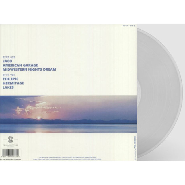 Pat Metheny American Epic  (Live Radio Broadcast)  ( clear vinyl LP )