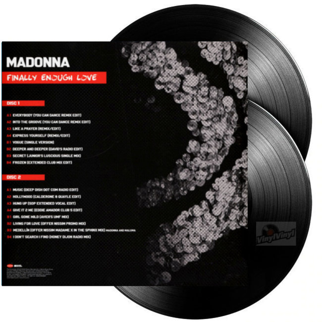 Madonna Finally Enough Love (  vinyl 2LP )