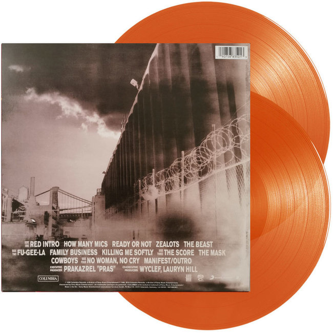 Fugees The Score ( Orange vinyl 2LP )