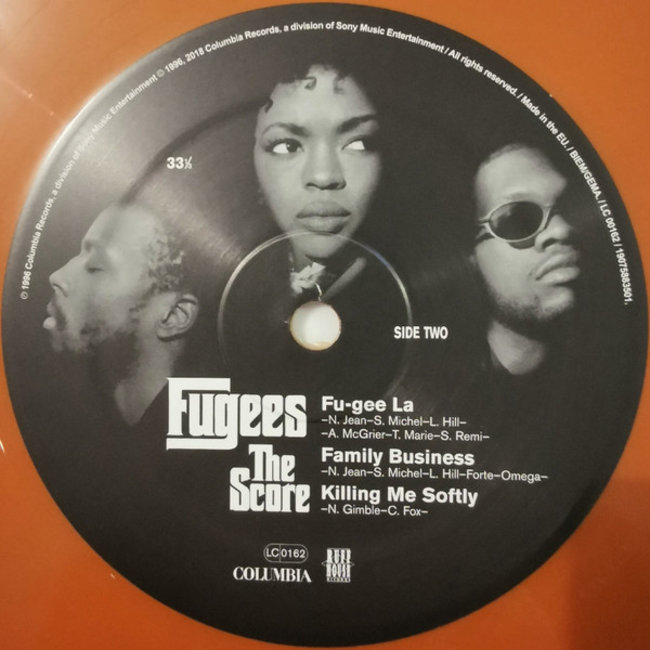 Fugees The Score ( Orange vinyl 2LP )