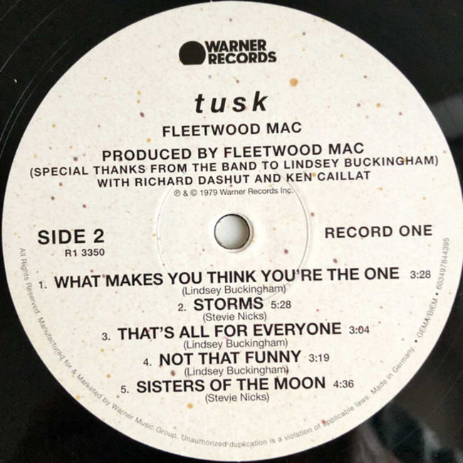 Fleetwood Mac Tusk ( vinyl 2LP )
