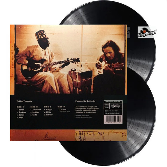 Ali Farka Toure Talking Timbuktu (with Ry Cooder) ( 180g vinyl 2LP )