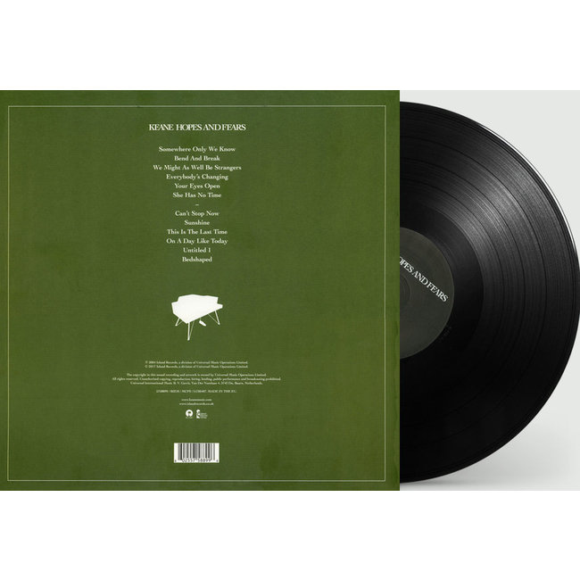 Keane Hopes and Fears ( vinyl LP )