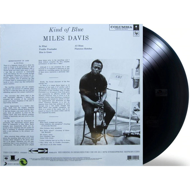Miles Davis Kind of Blue (stereo) ( vinyl LP )