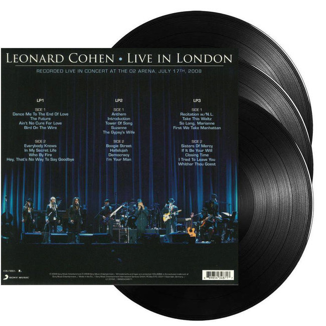 Leonard Cohen Live in London ( 180g vinyl 3LP )