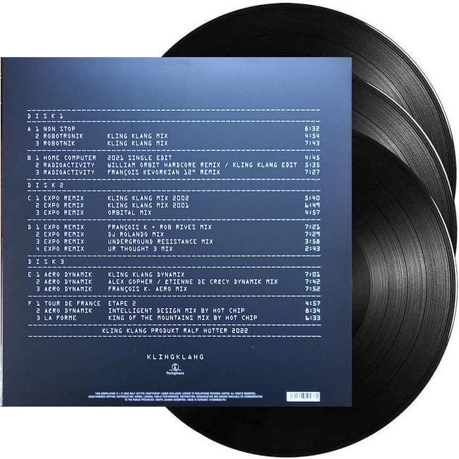 Various Artists Kraftwerk Remixes ( 180g vinyl 3LP )