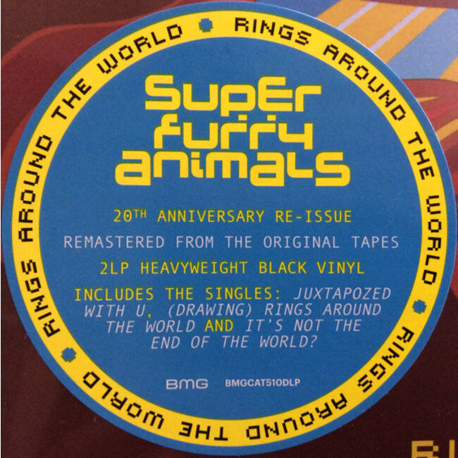 Super Furry Animals Rings Around the World ( 180g vinyl 2LP )