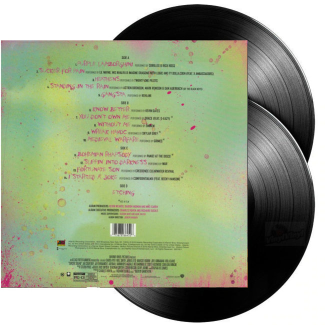 OST - Soundtrack- Suicide Squad: The Album(incl. Twenty One Pilot-Heathens) ( vinyl 2LP )
