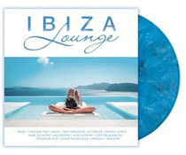 Various Artists Ibiza Lounge= blue vinyl LP=