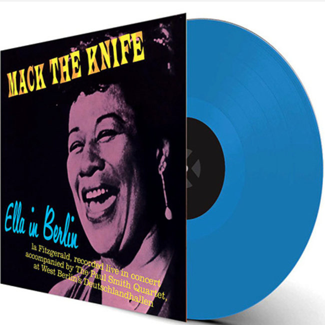 Ella Fitzgerald Mack the Knife  ( 180g blue  vinyl LP )