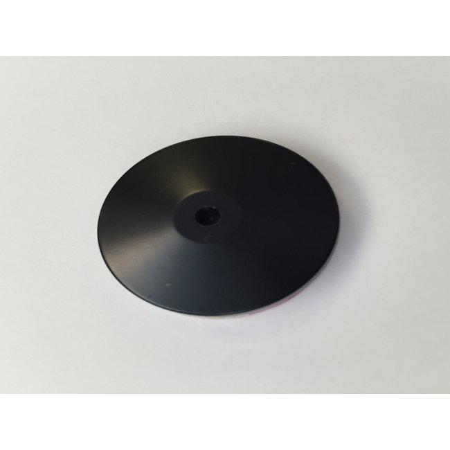 VLS Onderlegschijfje Zwart (Support Discs- black)(with self-adhesive back)