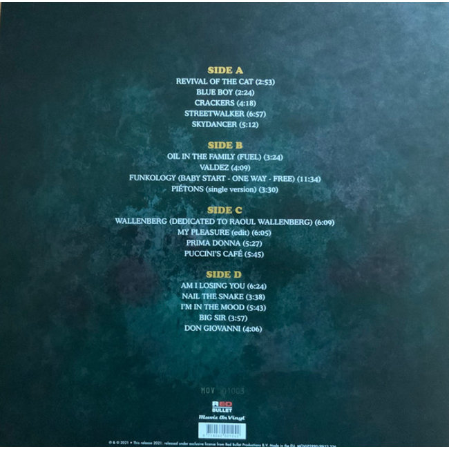 Jan Akkerman   75 (Compilation) ( 180g coloured vinyl 2LP )