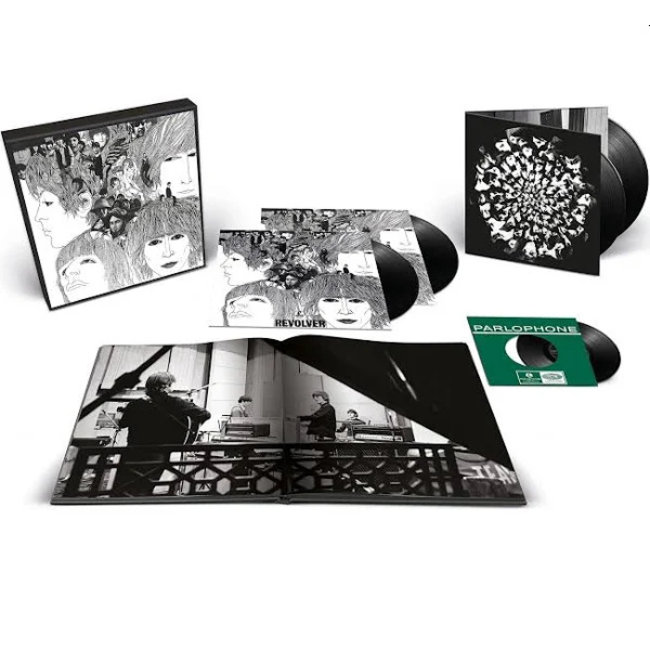 Beatles, The Revolver (180g Vinyl 4LP + 7" + Book Box Set)