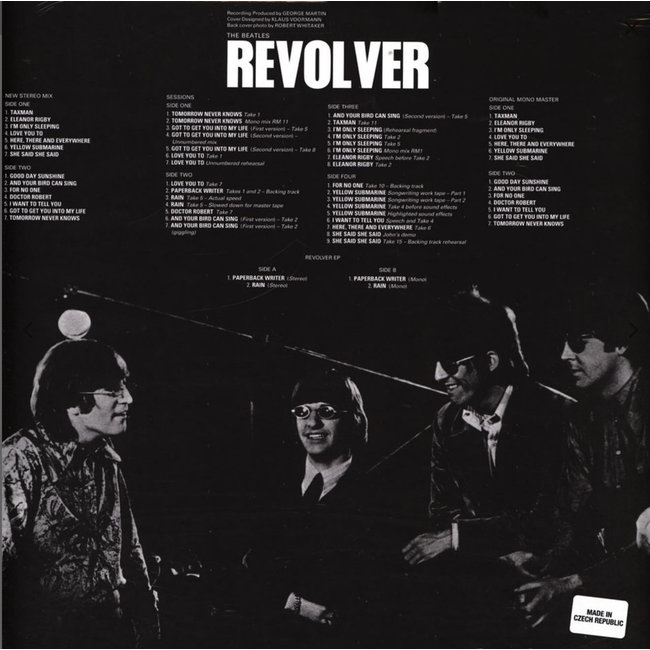 Beatles, The Revolver (180g Vinyl 4LP + 7" + Book Box Set)