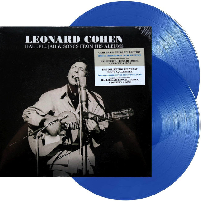 Leonard Cohen Hallelujah & Songs From His Albums(blue  vinyl 2LP )