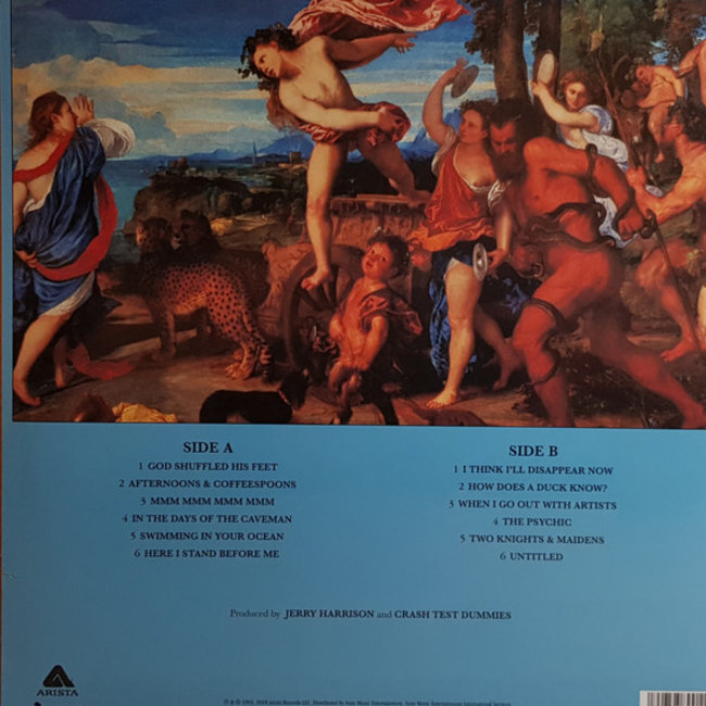 Crash Test Dummies God Shuffled His Feet  ( 180g vinyl LP )