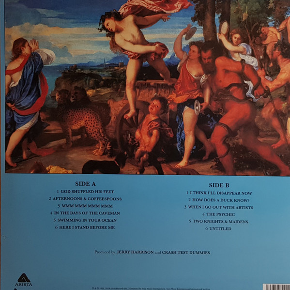 Crash Test Dummies God Shuffled His Feet = 180g vinyl LP = VinylVinyl