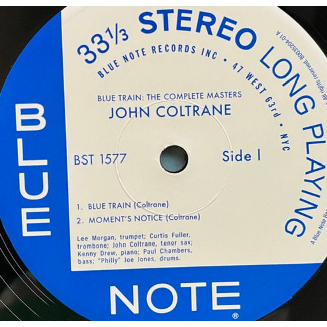 John Coltrane Blue Train ( Blue Note's New Tone Poets Series )( Complete masters STEREO) (HQ/2LP)