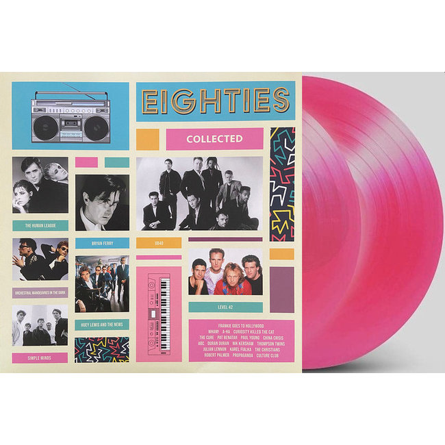 Various Artists Eighties Collected ( 80s ) ( transparent magenta 180g vinyl 2LP )