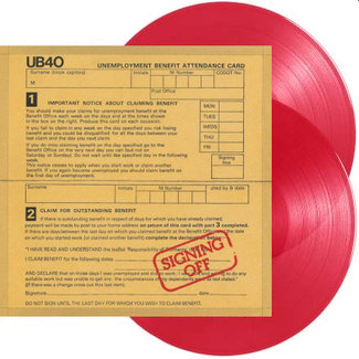 UB 40 Signing Off ( red vinyl ) 2LP