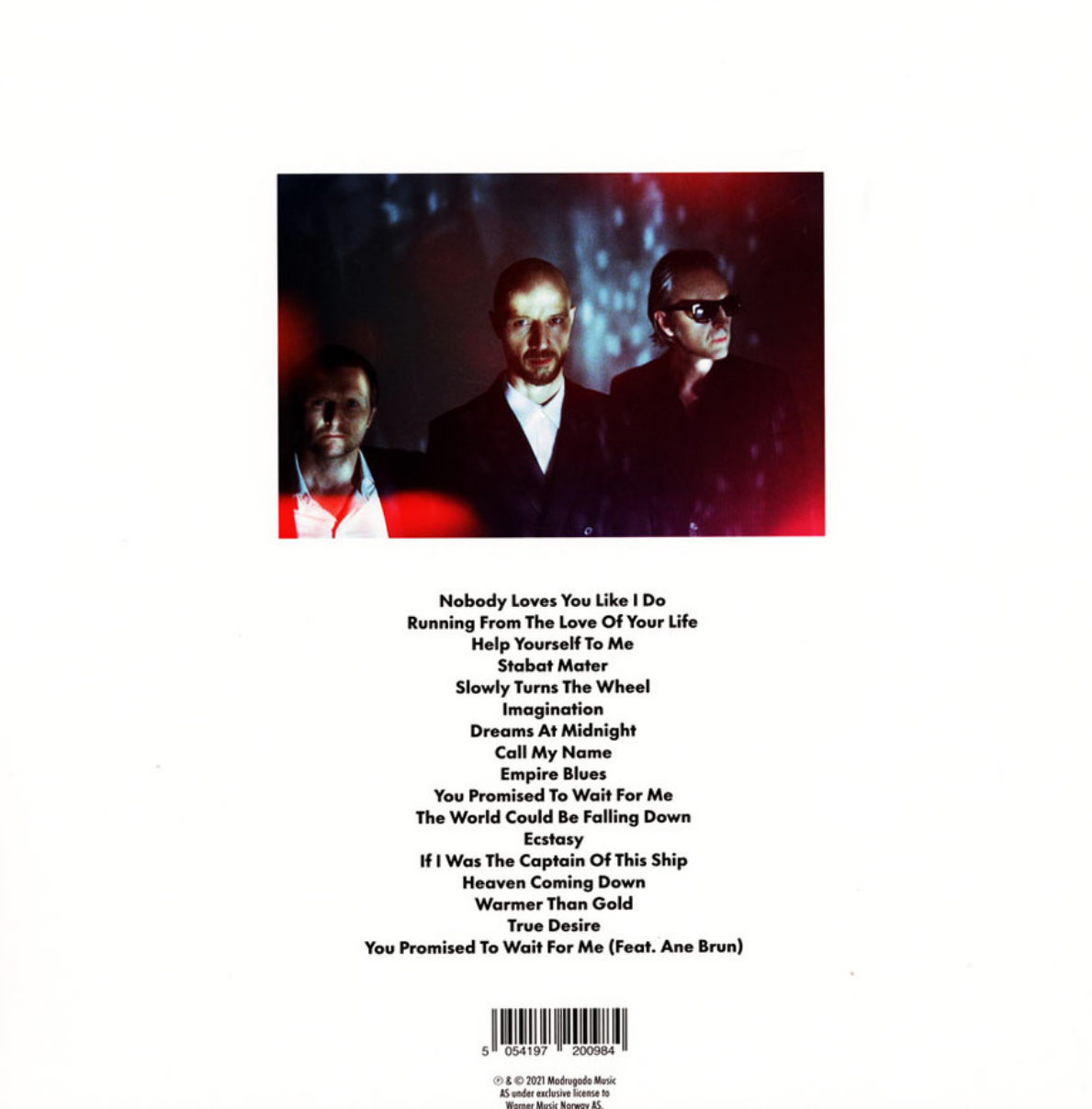 Madrugada Chimes At Midnight+ 5 new songs ( white coloured vinyl 2LP