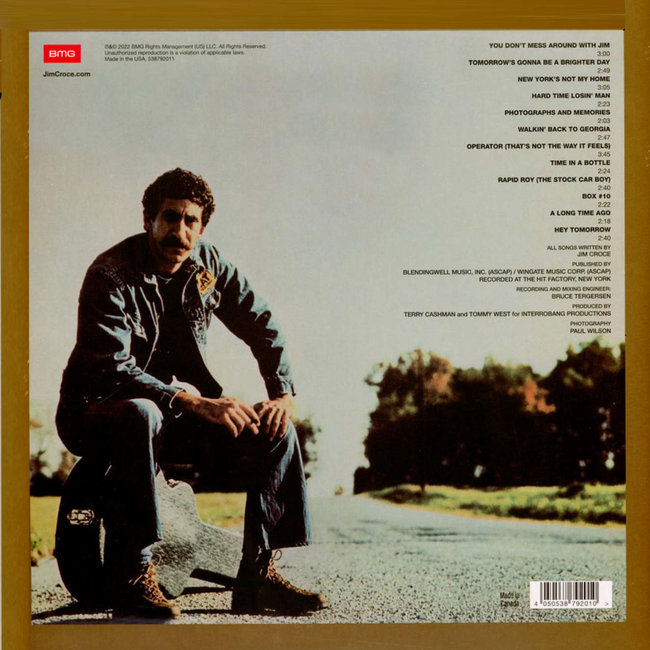 Jim Croce You Don't Mess Around with Jim ( 50th. anni )