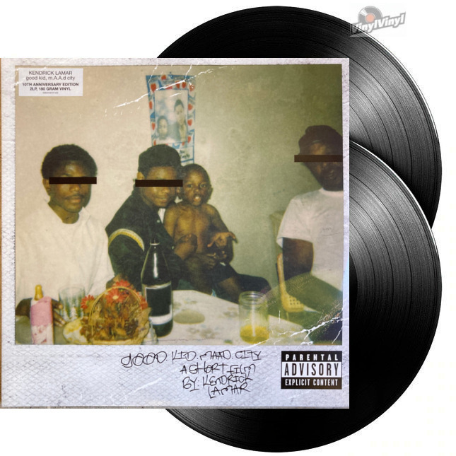 Kendrick Lamar Good Kid, M.A.A.D. City ( 10th anni.) 180g vinyl