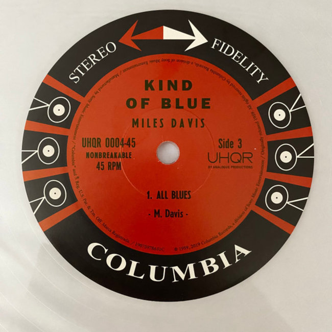Miles Davis Kind of Blue  (UHQR HQ Clarity Vinyl 2LP )