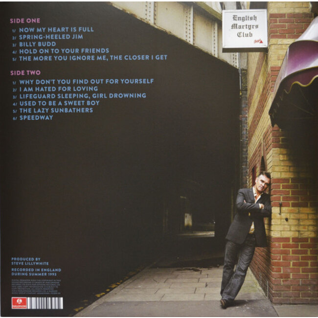 Morrissey Vauxhall And I ( remaster vinyl LP )