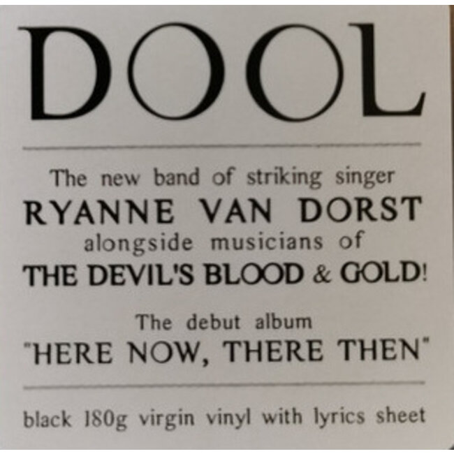 Dool Here Now, There Then =180g vinyl=