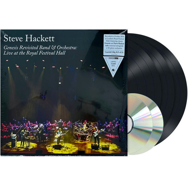 Steve Hackett Genesis Revisited Band & Orchestra(Live in London Royal Festival Hall 2018 ) (3LP+2CD)