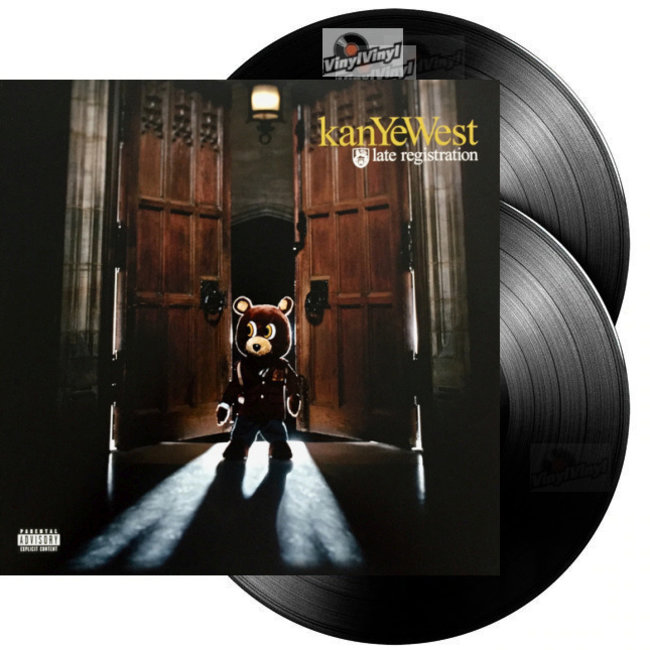 late registration kanye west album cover