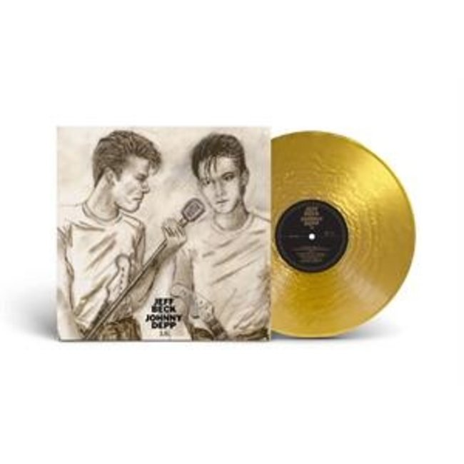 Jeff Beck / Jeff Beck Group 18 ( &  Johnny Depp ) ( gold vinyl LP )
