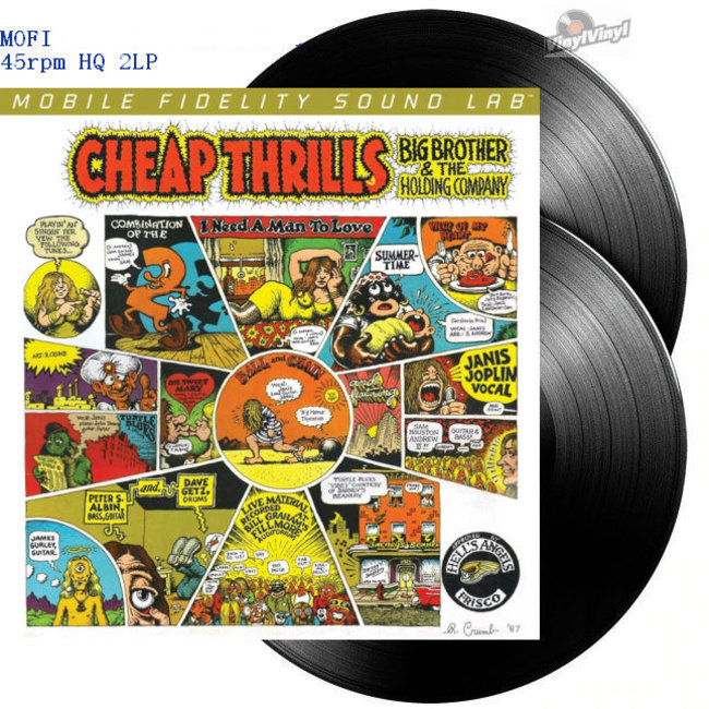 Janis Joplin Cheap Thrills ( Big Brother and the Holding Company ) 180g 45RPM 2LP
