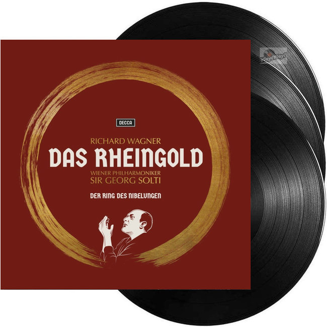 Sir Georg Solti Das Rheingold ( HQ vinyl 3LP) ( Richard Wagner, Wiener Philharmoniker)