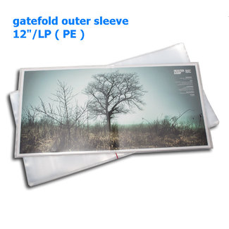 VinylVinyl Gatefold Outer Sleeves  ( PE cloudy ) (  10 pcs )