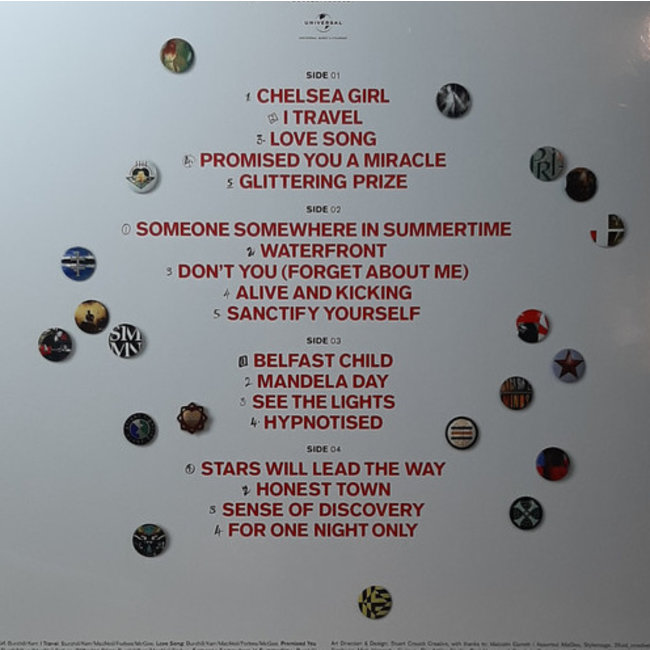 Simple Minds Forty : The Best of  (1979-2019 ) (vinyl 2LP)