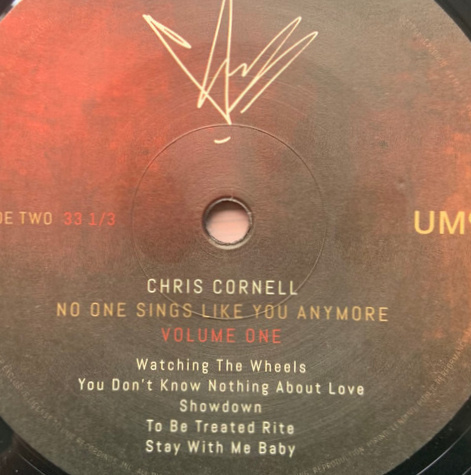 Chris Cornell ( Soundgarden No One Sings Like You Anymore ( vinyl LP ...
