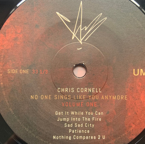 Chris Cornell ( Soundgarden No One Sings Like You Anymore ( vinyl LP ...