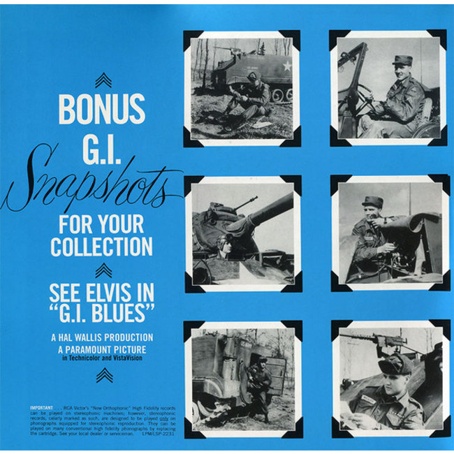 Elvis Presley Elvis Is Back! ( With The Jordanaires ) ( reissue HQ 180g vinyl )
