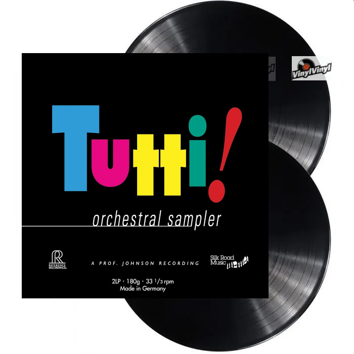 限定盤 Tutti! Orchestral Sampler 2LP 180g Tutti Orchestral Sampler ( HQ 180g vinyl 2LP ) - VinylVinyl